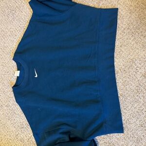 Women's Blue Green Nike Crewneck